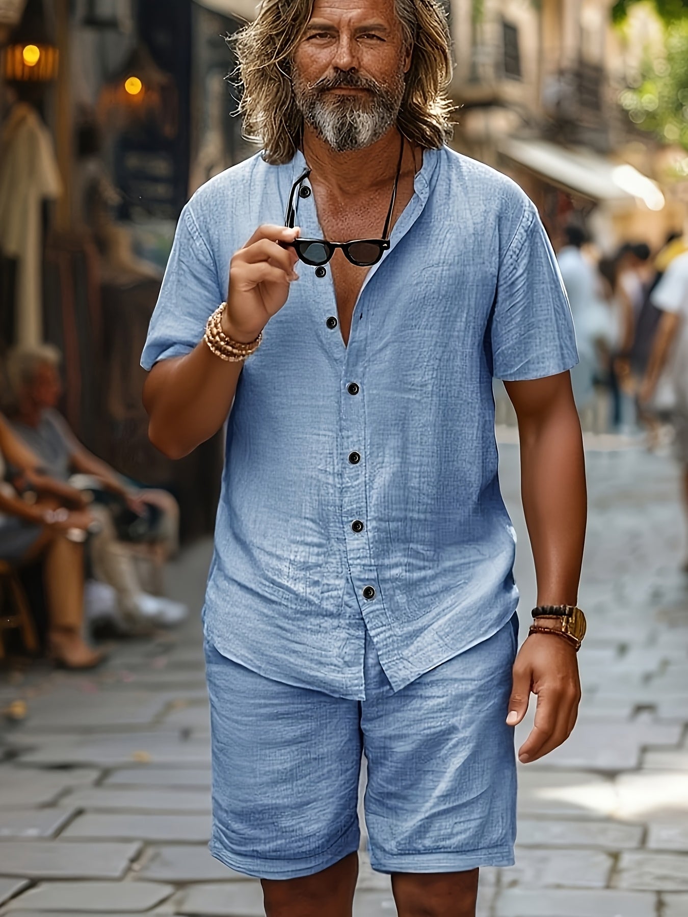 [COMPRA 1 Y LLEVATE 2] - La Costa™ | Conjunto Doble – Elegancia con Corte Relajado y Tejido Premium