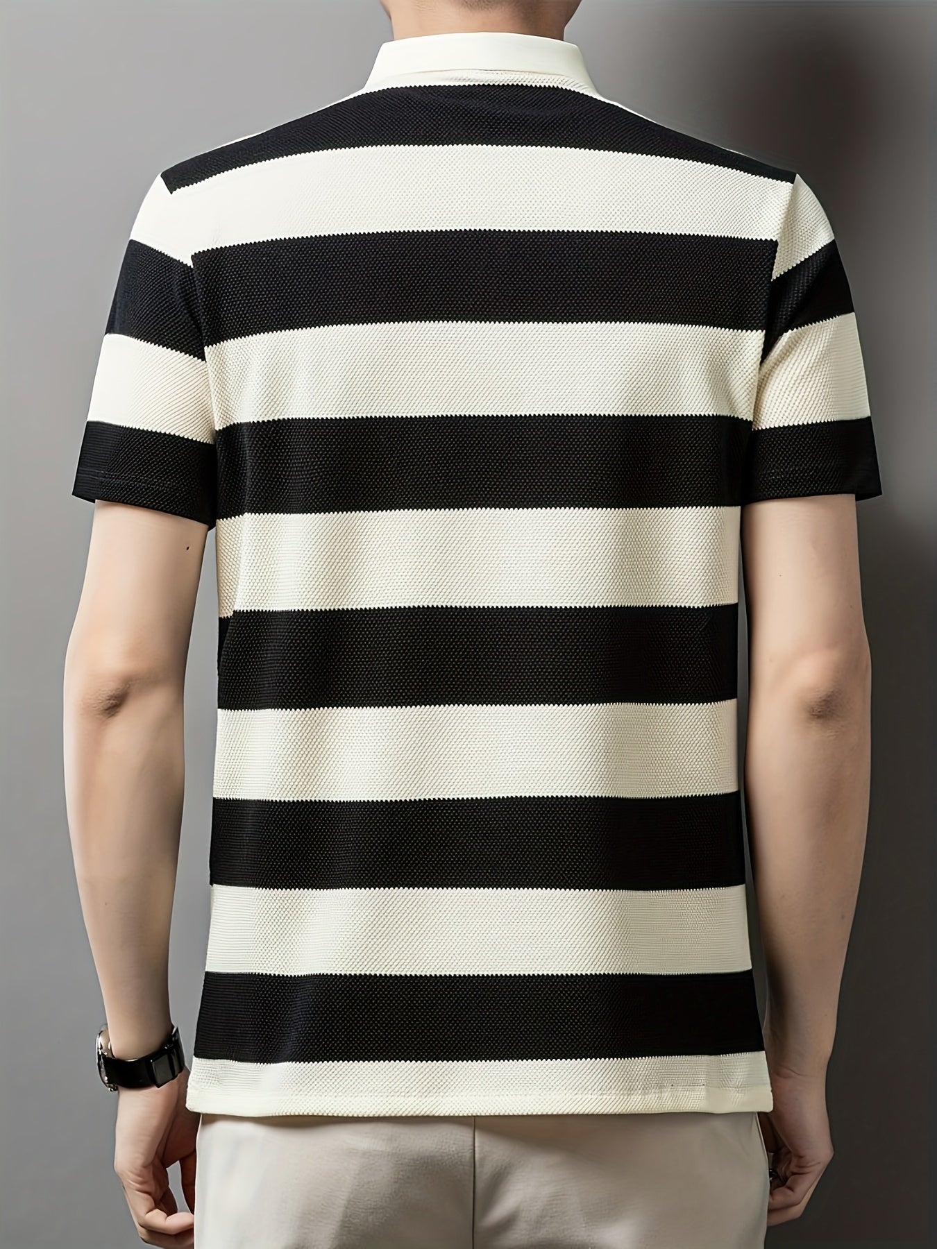 [LLEVÁ 2 AL PRECIO DE 1] – Polo Rayas Premium™ | Casual, Moderno y Fachero