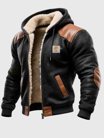 MAVERICK™ | CAMPERÓN RÚSTICO DE CUERO PREMIUM CON INTERIOR TÉRMICO