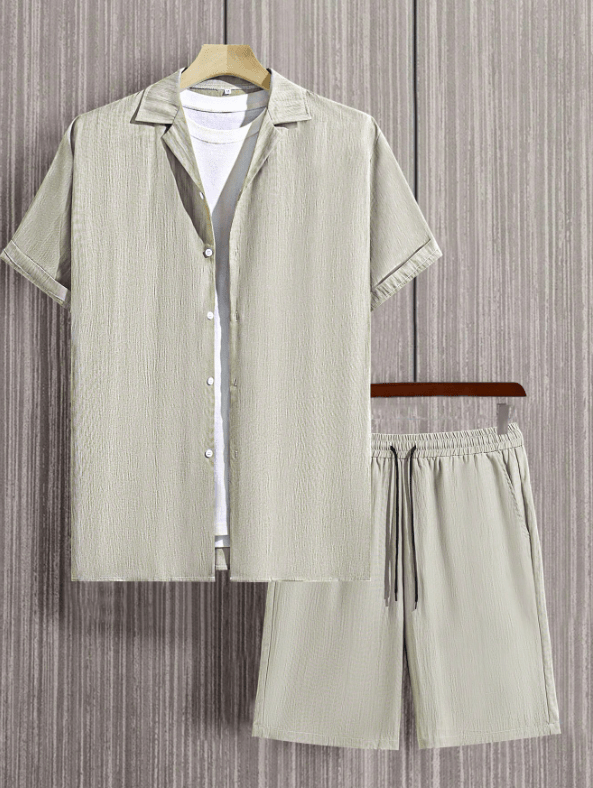 [BUY 1 GET 1 FREE] Zurich Premium Shirt & Shorts Set